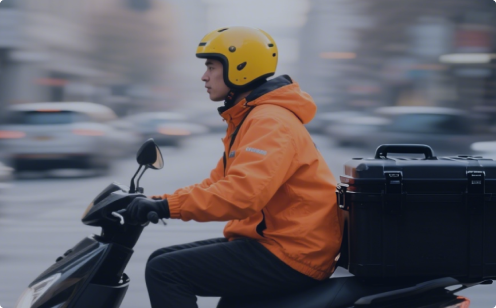 骑手配送实时追踪