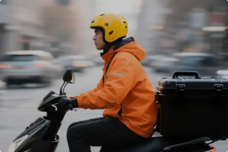 骑手配送实时追踪